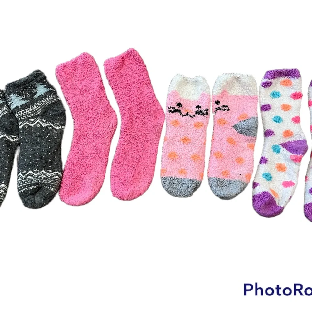 Set of 4 fuzzy socks